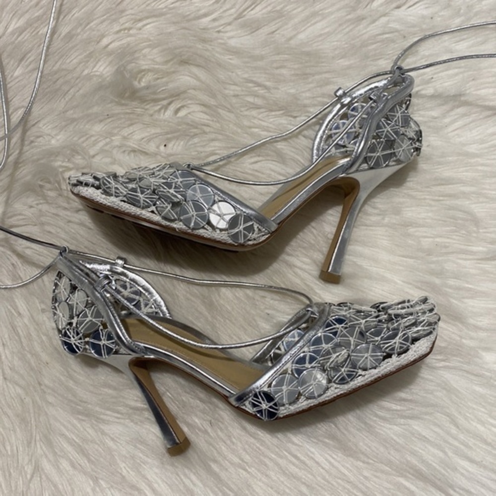 New Bottega Veneta Mirror stretch‎ sandals size 38EU - Picture 8 of 15